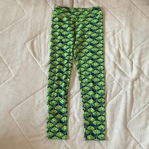 Lularoe toy story alien leggings